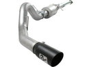 aFe Atlas Exhaust 4in Aluminized Cat-Back w/ 304 SS Black Tip 11-13 Ford F-150 EcoBoost V6 3.5L (tt)-1