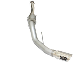 aFe Atlas Exhausts 4in Cat-Back Aluminized Steel Exhaust 2015 Ford F-150 V6 3.5L (tt) Polished Tip - 0
