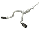ATLAS 4 IN Aluminized Steel Downpipe-Back Exhaust System w/Black Tip GM Diesel Trucks 02-04 V8-6.6L (td) LB7-2