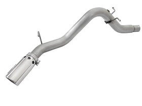 aFe LARGE BORE HD 3.5in DPF-Back Alum Exhaust w/Polished Tip 2016 GM Colorado/Canyon 2.8L (td) - 0