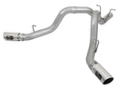 aFe ATLAS 4in DPF-Back Alum Steel Exhaust System w/Dual Exit Polished Tip 2017 GM Duramax 6.6L (td)-1