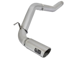 aFe LARGE Bore HD Exhausts 5in DPF-Back SS-409 2016 Nissan Titan XD V8-5.0L CC/SB (td)
