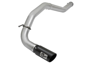 aFe LARGE Bore HD DPF-Back SS Exhaust w/ Black Tip 2016 Nissan Titan XD V8-5.0L (td)