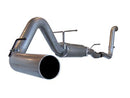 Large Bore-HD 4 IN 409 Stainless Steel Turbo-Back Exhaust System w/o Tip Ford Diesel Trucks 03-07 V8-6.0L (td)-1