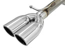 aFe MACH Force-Xp 2-1/2in 304 SS Cat-Back Exhaust 15-19 Dodge Challenger V6-3.6L - Polished Tip-3