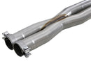 MACH Force-Xp 304 Stainless Steel Cat-Back Exhaust System w/o muffler Dodge Charger/Hellcat/Demon 15-20 SRT-8 V8-6.2L (sc) / 392 V8-6.4L-4