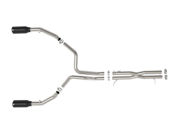 Vulcan Series 3 IN to 3-1/2 IN 304 Stainless Steel Cat-Back Exhaust System RAM 1500 RHO 2025 L6-3.0L (tt)