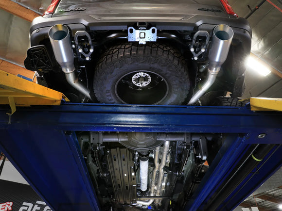 Vulcan Series 3 IN to 3-1/2 IN 304 Stainless Steel Cat-Back Exhaust System RAM 1500 RHO 2025 L6-3.0L (tt)