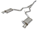 aFe MACHForce XP Exhausts Cat-Back SS-304 EXH w/ Polished Tips 15-16 Ford Mustang EcoBoost 2.3L (t)-2