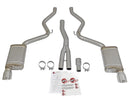aFe MACHForce XP Exhausts Cat-Back SS-304 EXH w/ Polished Tips 15-16 Ford Mustang EcoBoost 2.3L (t)-1