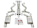 aFe MACHForce XP 3in Sport Tone Cat-Back Exhausts w/ Polished Tips 15-17 Ford Mustang V6/V8-1