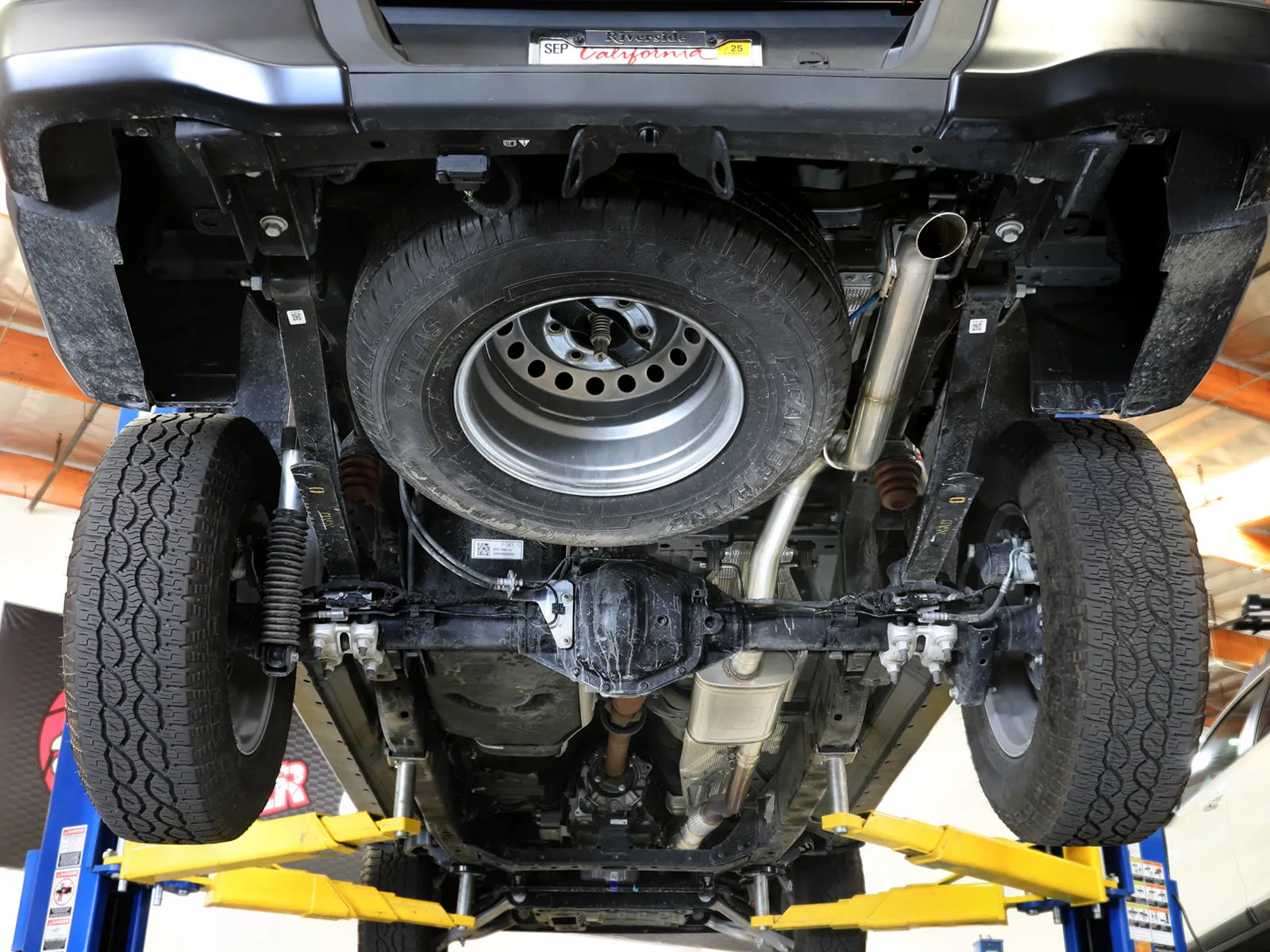 Vulcan Series 2-1/2 IN 304 Stainless Steel Cat-Back Exhaust System Ford Ranger 24-25 L4-2.3L (t)