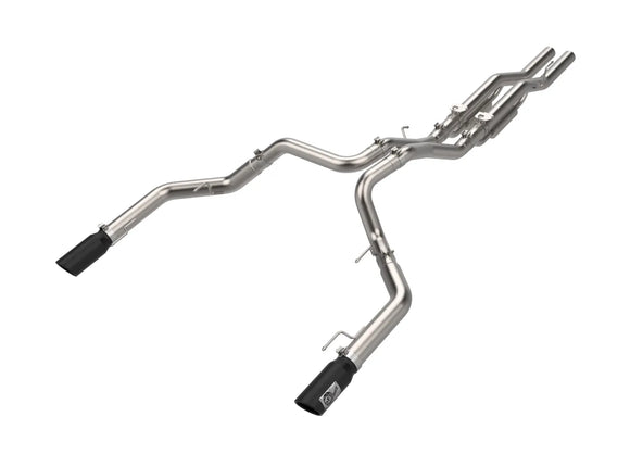 Vulcan Series 3 IN to 3-1/2 IN Stainless Steel Cat-Back Exhaust System Ford F-150 Raptor/ Raptor R 21-25 V6/V8