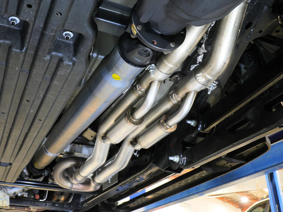 Vulcan Series 3 IN to 3-1/2 IN Stainless Steel Cat-Back Exhaust System Ford F-150 Raptor/ Raptor R 21-25 V6/V8