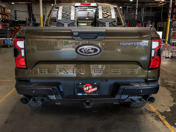 Vulcan Series 3 IN 304 Stainless Steel Cat-Back Exhaust System Ford Ranger Raptor 24-26 V6-3.0L (tt)