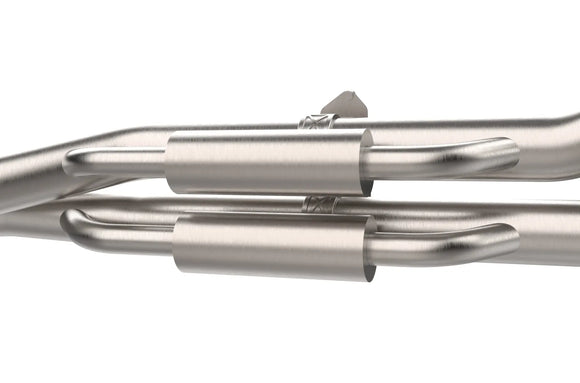 Vulcan Series 3 IN 304 Stainless Steel Cat-Back Exhaust System Ford Ranger Raptor 24-26 V6-3.0L (tt)
