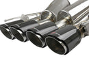 aFe MACH Force-Xp Axle-Back Exhaust System w/ Carbon Fiber Tips Chevrolet Corvette (C7) 14-19 6.2L-2