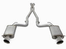 aFe Mach Force-Xp 3in CB Stainless Steel Dual Exhaust System w/Polished Tips 09-15 Cadillac CTS-V-3