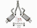 aFe Mach Force-Xp 3in CB Stainless Steel Dual Exhaust System w/Polished Tips 09-15 Cadillac CTS-V-1