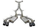 aFe MACHForce XP 3in 304 SS Cat-Back Dual Exhaust w/ Black Tips 16-17 Chevy Camaro SS V8-6.2L-3