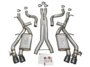 aFe MACHForce XP 3in 304 SS Cat-Back Dual Exhaust w/ Black Tips 16-17 Chevy Camaro SS V8-6.2L-1