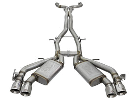 aFe MACHForce XP 3in 304 Stainless Steel Cat-Back Exhaust 16-17 Chevy Camaro SS V8-6.2L - 0