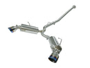 aFe Takeda Exhaust Axle-Back 13-15 Scion FRS / Subaru BRZ 304SS Blue Flame Dual Tips Exhaust-1