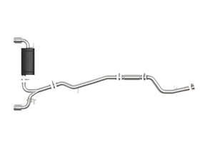 aFe POWER Takeda 2020 Toyota Supra L6-3.0L (t) 3in-2.5in 304 SS CB Exhaust Polished Tips - 0