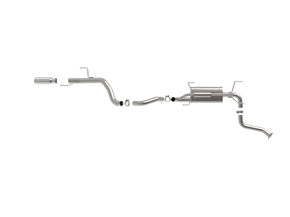 Vulcan Series 2-1/2 IN to 3 IN 304 Stainless Steel Cat-Back Exhaust System Toyota 4Runner 2025 L4-2.4L (t)