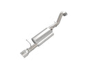 Takeda 2-1/2 IN 304 Stainless Steel Axle-Back Exhaust System Toyota Corolla 14-19 L4-1.8L-1