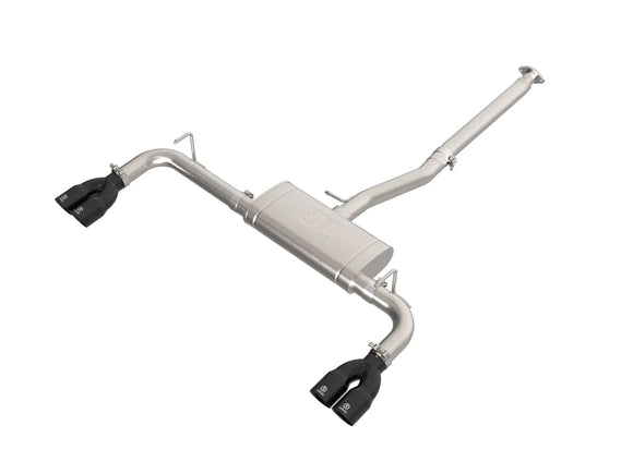 Takeda 2-1/2 IN 304 Stainless Steel Cat-Back Exhaust System Lexus NX250 22-25 L4-2.5L