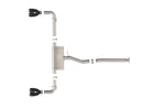 Takeda 2-1/2 IN 304 Stainless Steel Cat-Back Exhaust System Lexus NX250 22-25 L4-2.5L-12