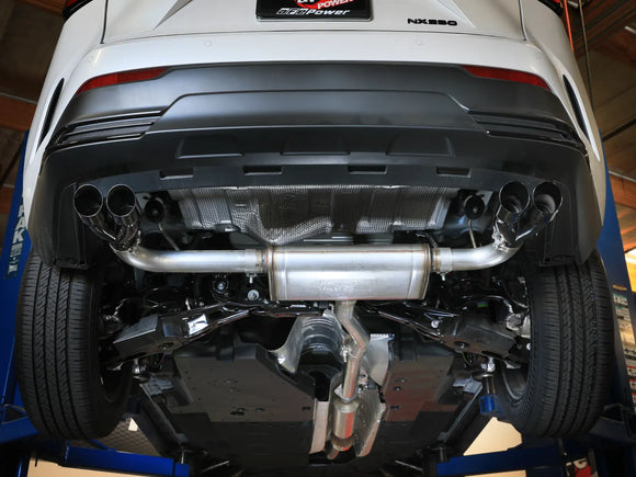 Takeda 2-1/2 IN 304 Stainless Steel Cat-Back Exhaust System Lexus NX250 22-25 L4-2.5L
