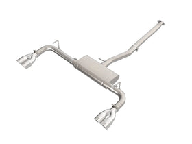 Takeda 2-1/2 IN 304 Stainless Steel Cat-Back Exhaust System Lexus NX250 22-25 L4-2.5L