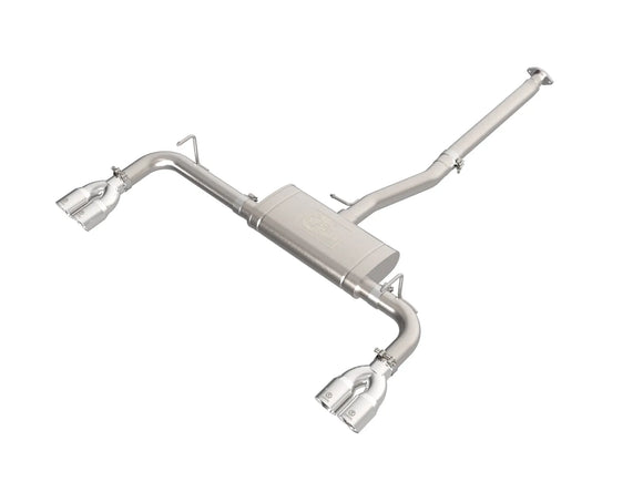 Takeda 2-1/2 IN 304 Stainless Steel Cat-Back Exhaust System Lexus NX250 22-25 L4-2.5L