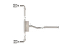 Takeda 2-1/2 IN 304 Stainless Steel Cat-Back Exhaust System Lexus NX250 22-25 L4-2.5L-6