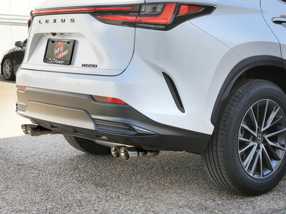 Takeda 2-1/2 IN 304 Stainless Steel Cat-Back Exhaust System Lexus NX250 22-25 L4-2.5L