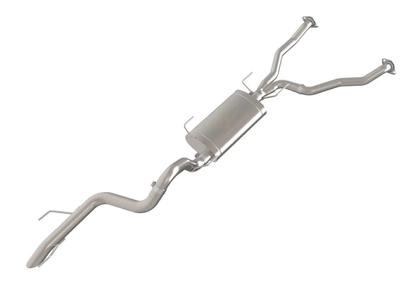 Vulcan Series 2-1/2 IN to 3 IN Stainless Steel Cat-Back Hi-Tuck Exhaust System Lexus GX550 24-26 V6-3.4L (tt)