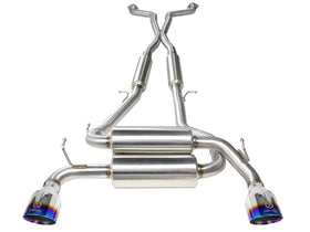 aFe Takeda 2-1/2in 304SS Cat-Back Exhaust Infiniti G37 08-13/Q60 14-15 V6-3.7 w/ Blue Flame Tips - 0
