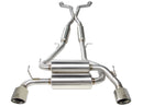 aFe Takeda 2-1/2in 304SS Cat-Back Exhaust Infiniti G37 08-13/Q60 14-15 V6-3.7 w/ Polished Tips-2