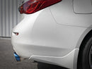 aFe Takeda 2.5in 304 SS Axle-Back Exhaust w/ Blue Flame Tips 16-18 Infiniti Q50 V6-3.0L (tt)-6