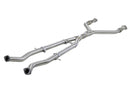 aFe Takeda 2.5in to 3in 304 SS Y-Pipe Exhaust System 16-18 Infiniti Q50/Q60 V6-3.0L (tt)-1