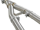 aFe Takeda 2.5in to 3in 304 SS Y-Pipe Exhaust System 16-18 Infiniti Q50/Q60 V6-3.0L (tt)-2