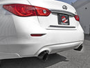 aFe Takeda 2.5in 304 SS Cat-Back Exhaust System w/ Black Tips 16-18 Infiniti Q50 V6-3.0L (tt)-6