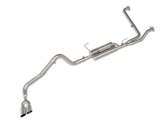 Vulcan Series 2-1/2 IN to 3 IN 304 Stainless Steel Cat-Back Exhaust System Nissan Frontier 22-26 V6-3.8L