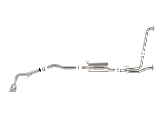 Vulcan Series 2-1/2 IN to 3 IN 304 Stainless Steel Cat-Back Exhaust System Nissan Frontier 22-26 V6-3.8L