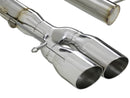 aFe MACHForce XP 08-13 BMW 135i L6-2.0L N54/N55 3in. 304 SS Axle-Back Exhaust w/Polished Tips-2