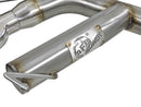 aFe MACHForce XP 08-13 BMW 135i L6-2.0L N54/N55 3in. 304 SS Axle-Back Exhaust w/Polished Tips-3