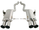 aFe MACHForce XP Exhaust Cat-Back 2.5in Dia SS-304 Polished Tips 07-13 BMW M3 (E92/93) V8 4.0L-1