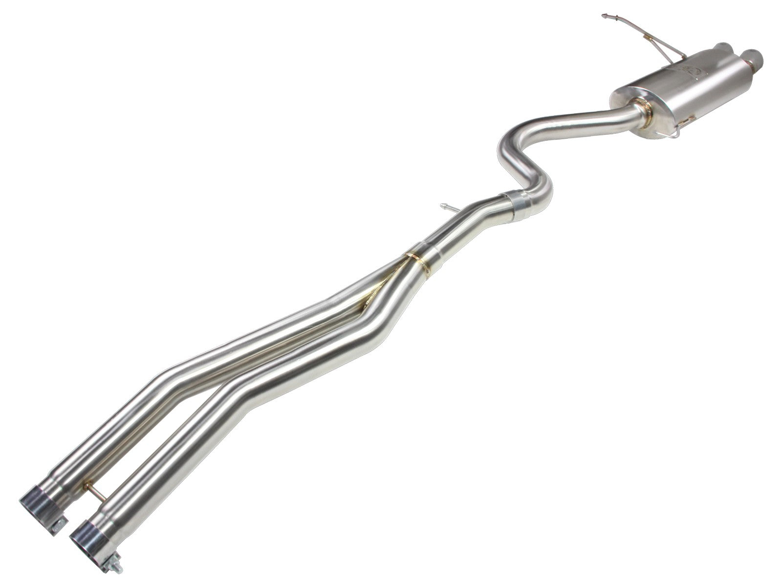 aFe MACHForce Exhaust Cat-Back SS-304 w/ Polished Tips 07-13 BMW 328i (E92/93) L6 3.0L Non-Turbo - 0